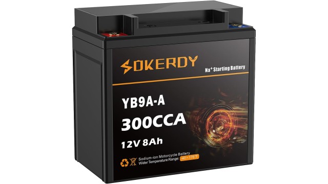 Μπαταρία SOKERDY YB9-A Ιόντων Νατρίου Νa+ (Sodium ion), 12V 8Ah, 300A/CCA γιά μηχαν΄άκια, ATV, UTV, Jet Ski, Snowmobile